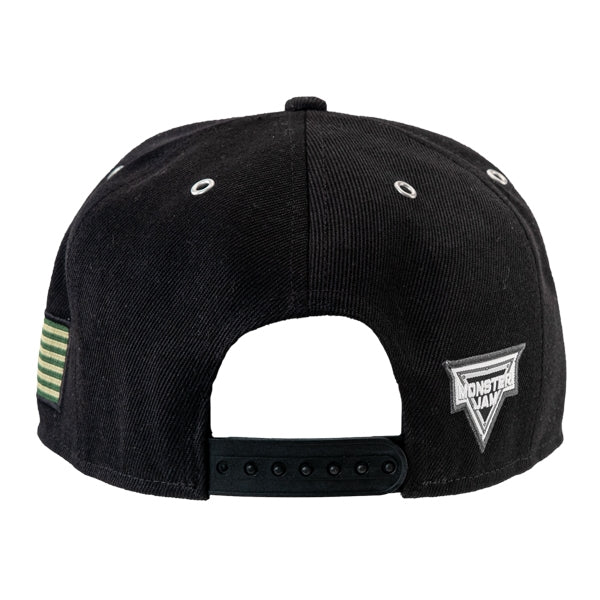 Soldier Fortune  Badge Black and Green Hat