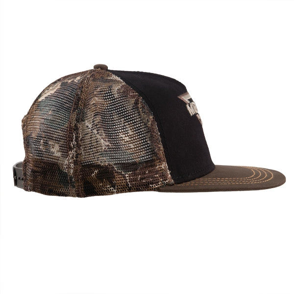 Monster Jam Black and Brown Camo Hat