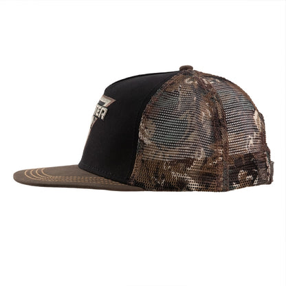 Monster Jam Black and Brown Camo Hat