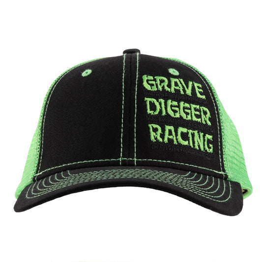 Grave Digger Text Stack Hat