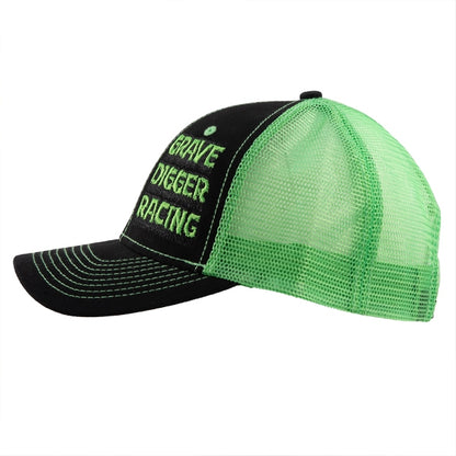 Grave Digger Text Stack Hat