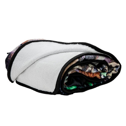 Monster Jam Stadium Lights Fleece Blanket