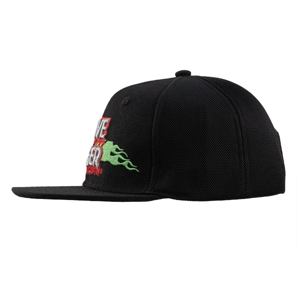 Grave Digger Bar Flames Hat