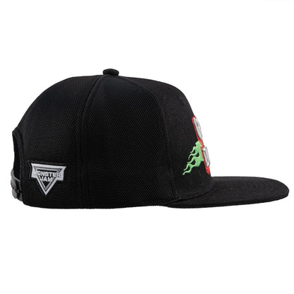 Grave Digger Bar Flames Hat