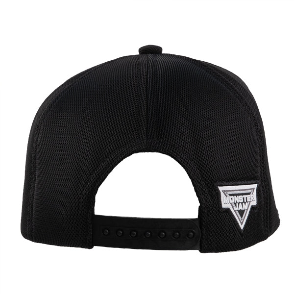 Grave Digger Bar Flames Hat