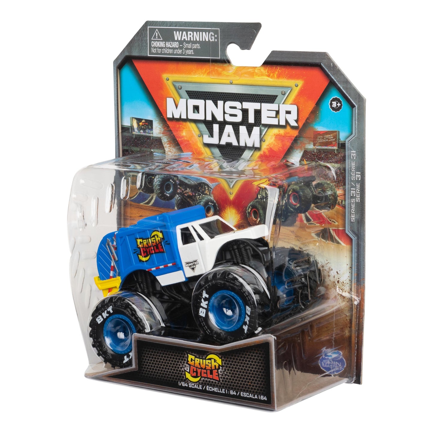 1:64 Crush Cycle - Truck on Duty - Series 31