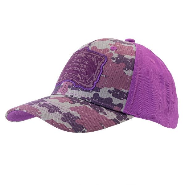 Grave Digger Ladies Camo Patch Hat