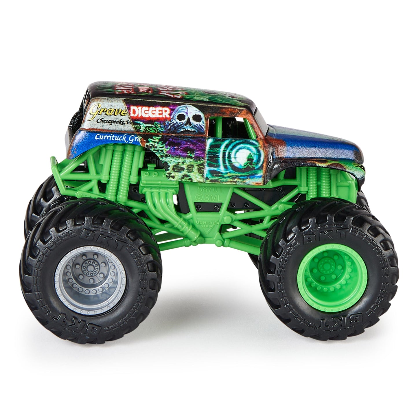 1:64  Grave Digger vs El Toro Loco- Duo Series 24