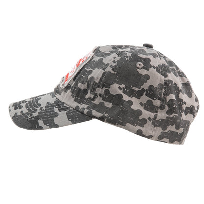 Grave Digger Silhouette Camo Hat