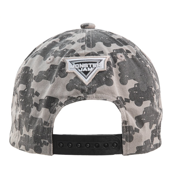 Grave Digger Silhouette Camo Hat