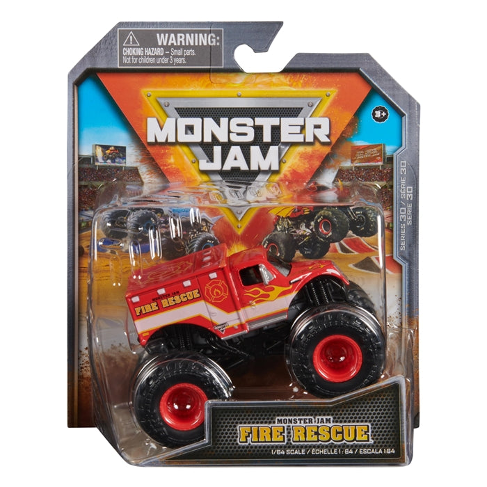 1:64 Monster Jam Fire Rescue - Truck on Duty - Series 30