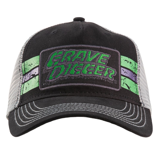 Grave Digger Stripe Patch Hat