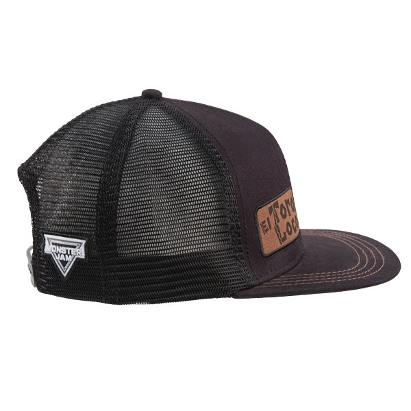 El Toro Loco Leather Patch Hat
