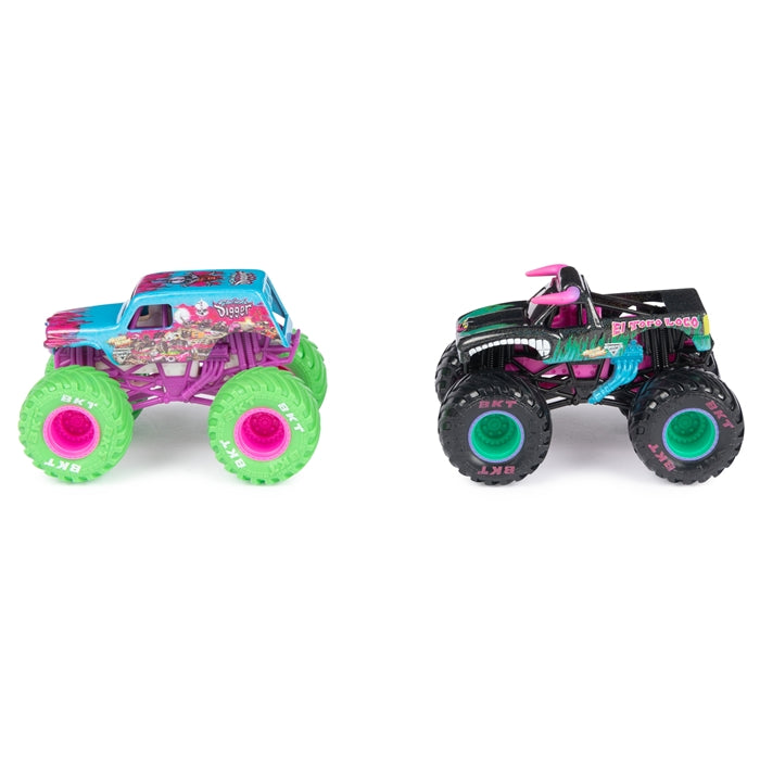 1:64 Son-Uva Digger VS El Toro Loco Nitro Neon Series 3