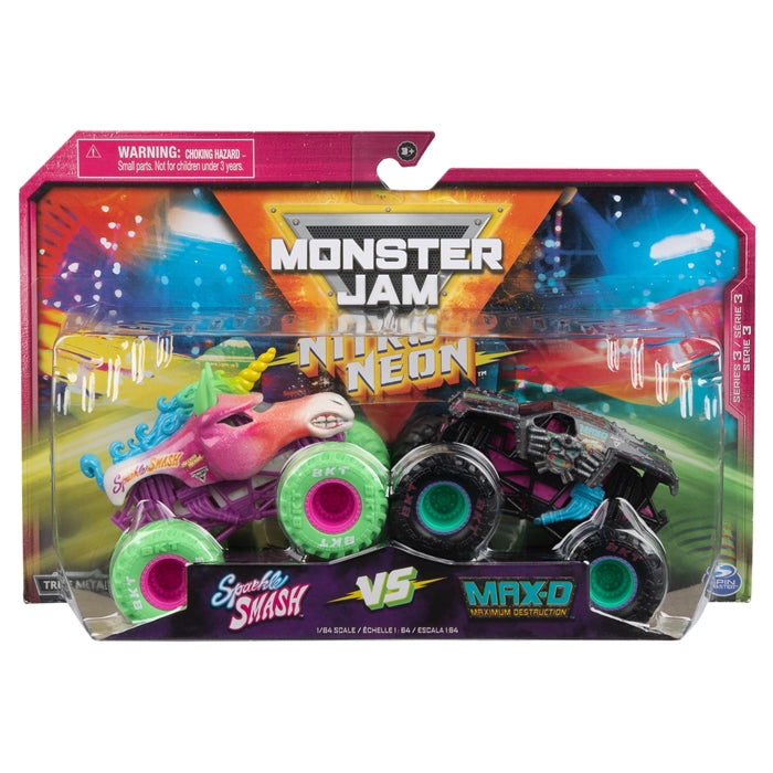 1:64 Sparkle Smash VS Max D Nitro Neon Series 3