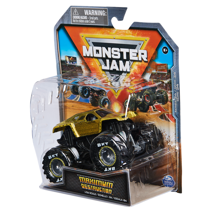 Max-D Gold Spiked Body 1:64 - Series 34