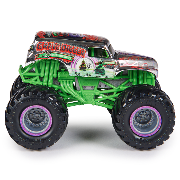Grave Digger 1:64 25th Anniversary Truck - Series 34