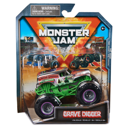 Grave Digger 1:64 25th Anniversary Truck - Series 34