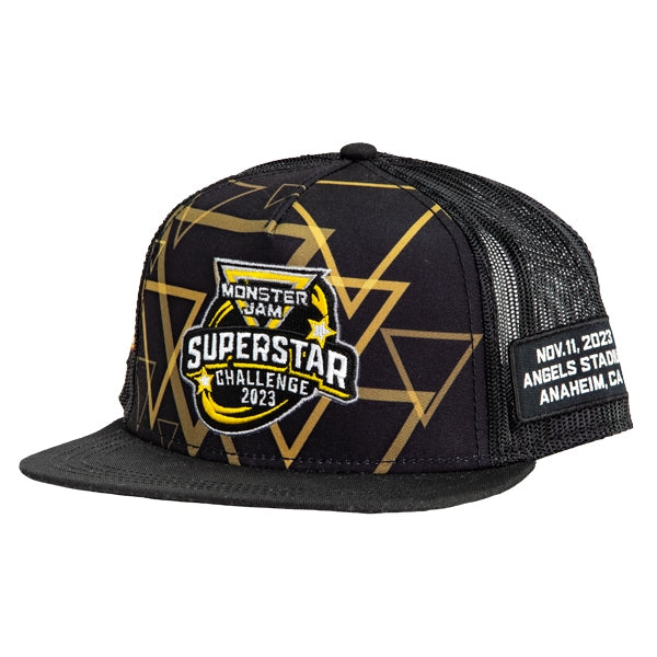 2023 Monster Jam Superstar Challenge Triangle Hat