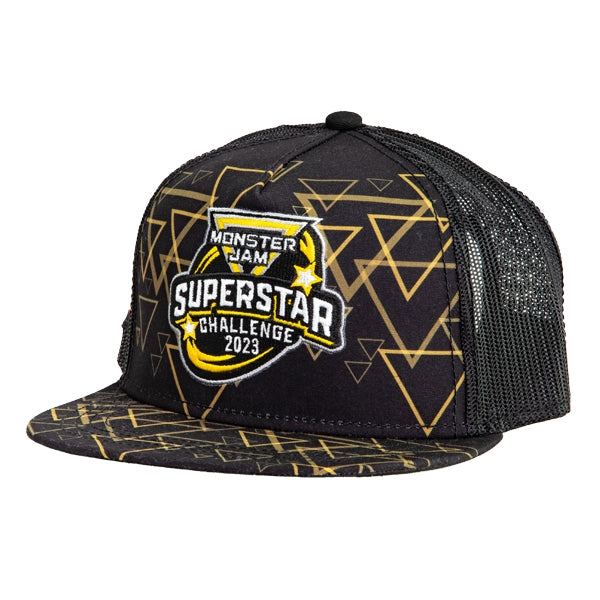 2023 Monster Jam Superstar Challenge Triangle Hat Youth