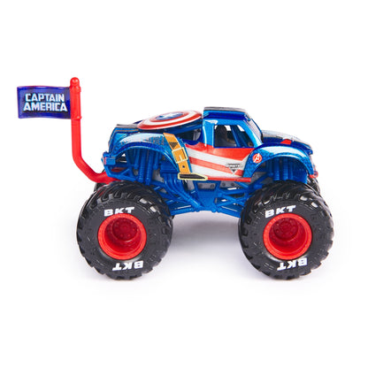 1:64 Captain America - Marvel Monster Jam - Series 1