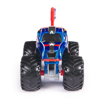 1:64 Captain America - Marvel Monster Jam - Series 1