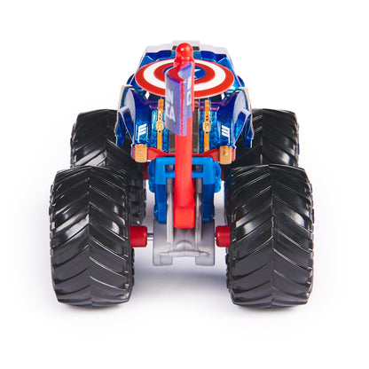 1:64 Captain America - Marvel Monster Jam - Series 1