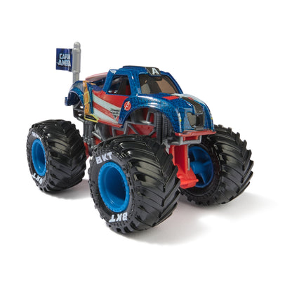 1:64 Captain America - Marvel Monster Jam - Series 2
