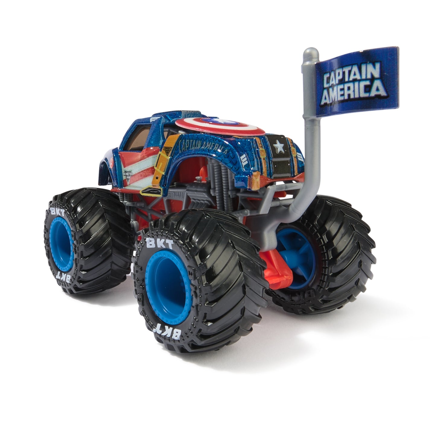1:64 Captain America - Marvel Monster Jam - Series 2