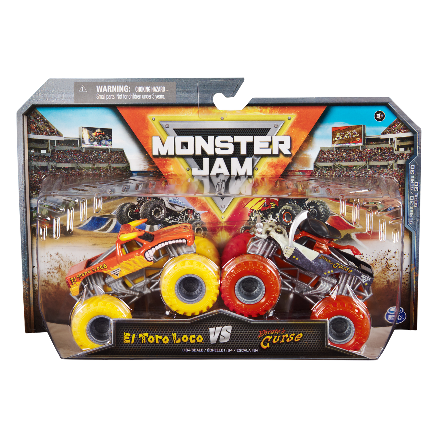 1:64 El Toro Loco vs Pirate's Curse  - Series 30