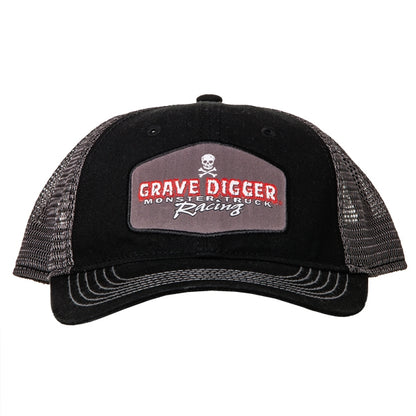 Grave Digger Racing Patch Logo Hat