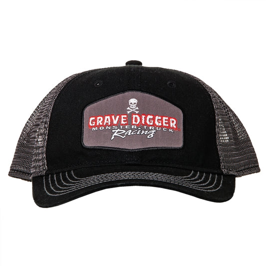 Grave Digger Racing Patch Logo Hat