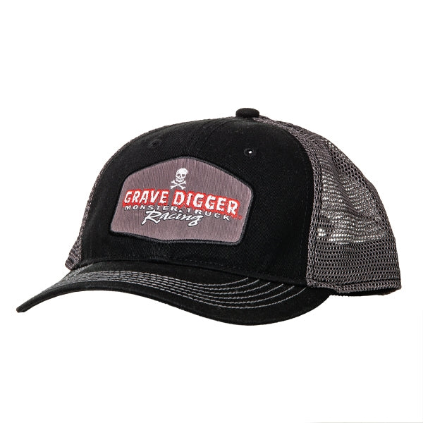 Grave Digger Racing Patch Logo Hat