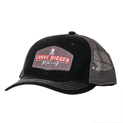 Grave Digger Racing Patch Logo Hat