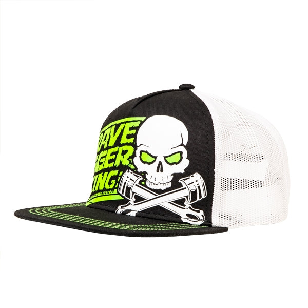 Grave Digger Racing Skull Crusher Hat – Official Monster Jam