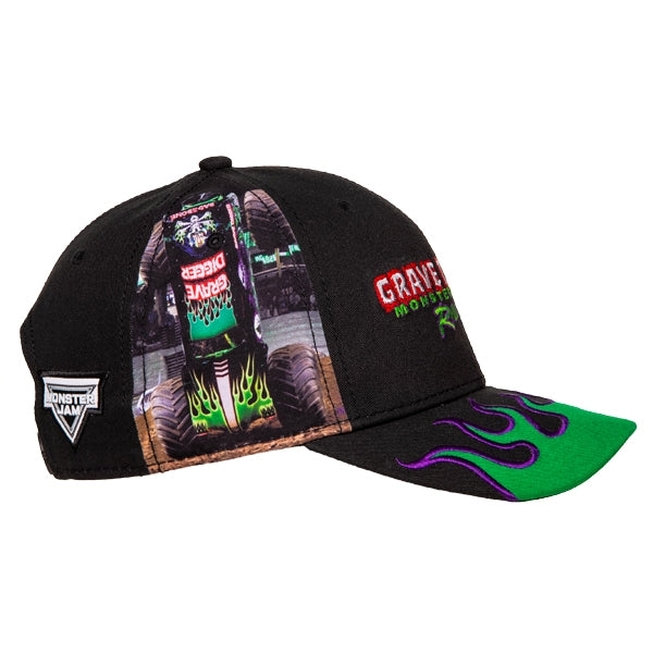 Monster Jam Grave Digger Racing Youth Hat