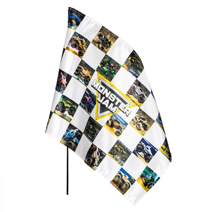 2025 Monster Jam Checkered Flag (14 x 25)