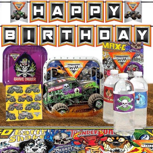 Monster Jam Standard Birthday Party Pack