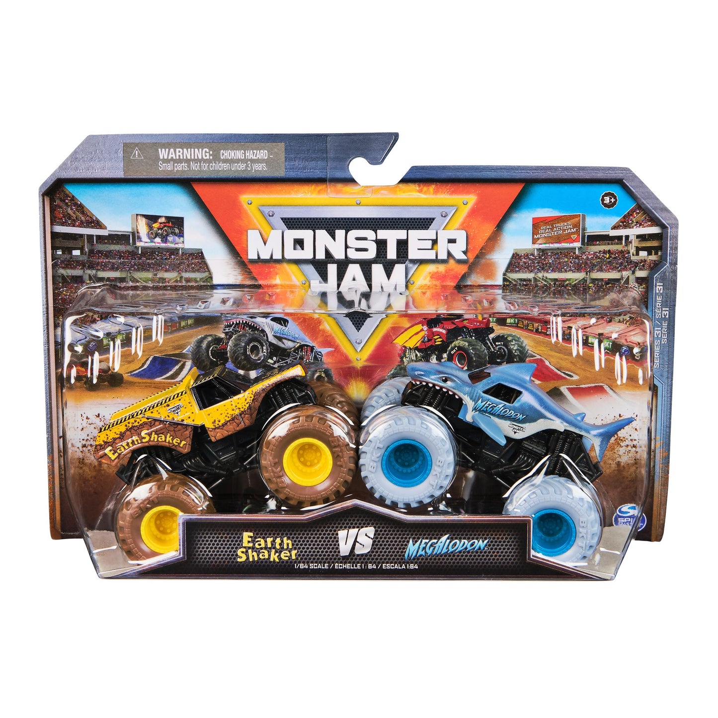 1:64 Megalodon VS Earth Shaker - Series 31