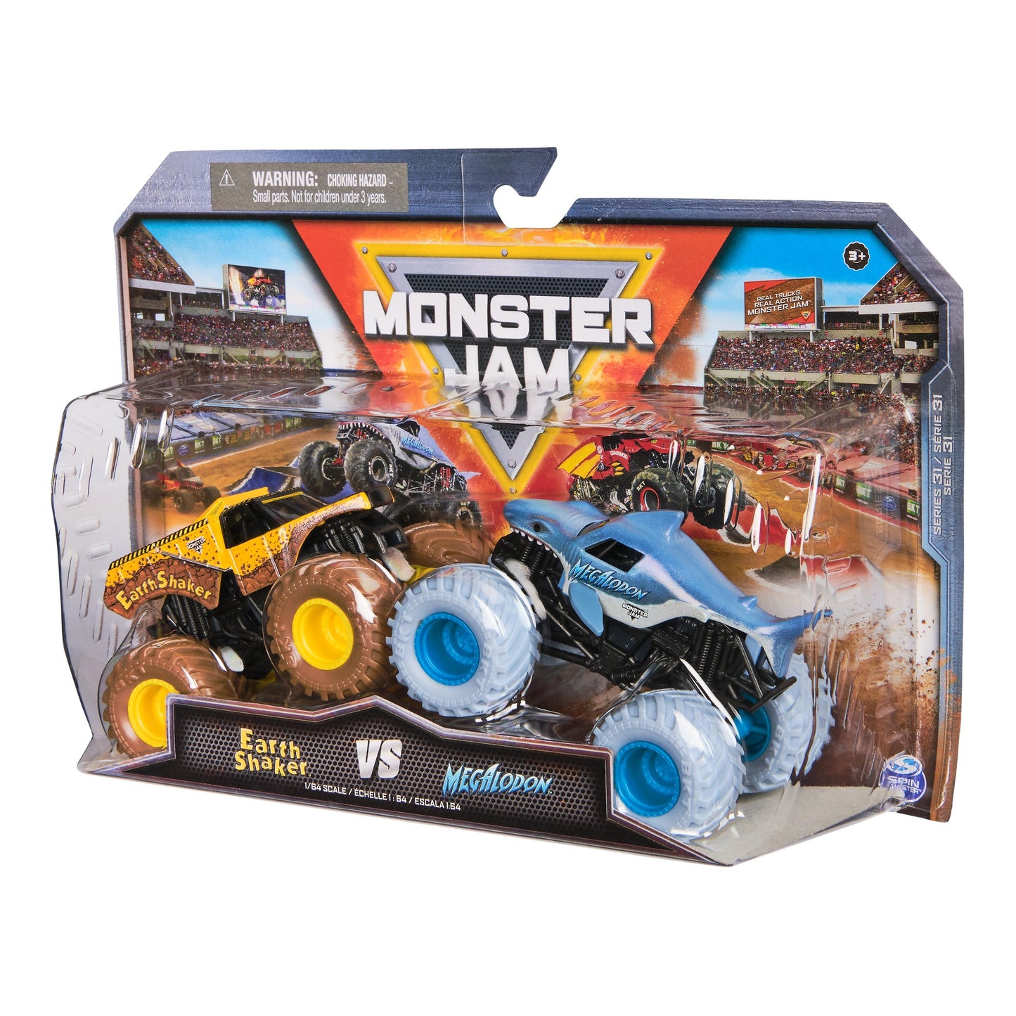 1:64 Megalodon VS Earth Shaker - Series 31