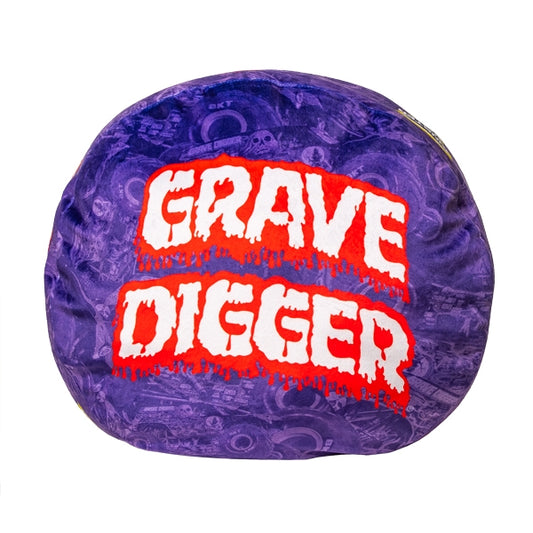 Grave Digger Plush Pillow