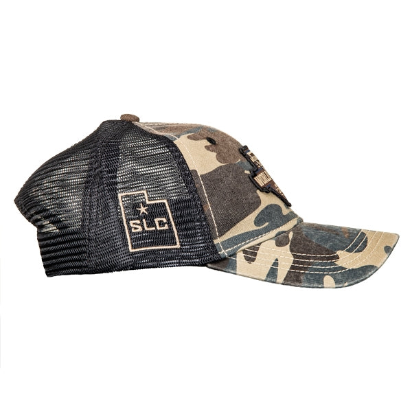 Monster Jam World Finals 2025 Camo Hat