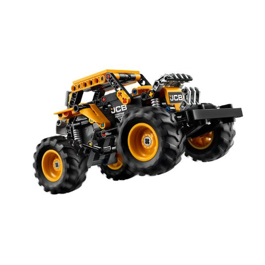 JCB DIGatron lego right side profile jumping