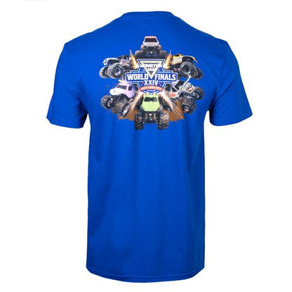 Monster Jam 2025 World Finals Blue Truck T-shirt