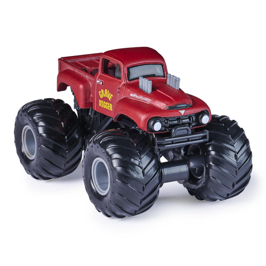 1:64 Grave digger Red Primer Die-cast Front