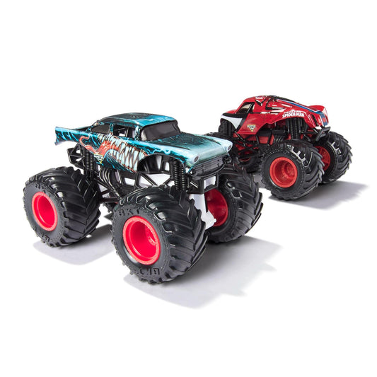 1:64 Venom vs. Spider-Man - Marvel Monster Jam Duos - Series 4
