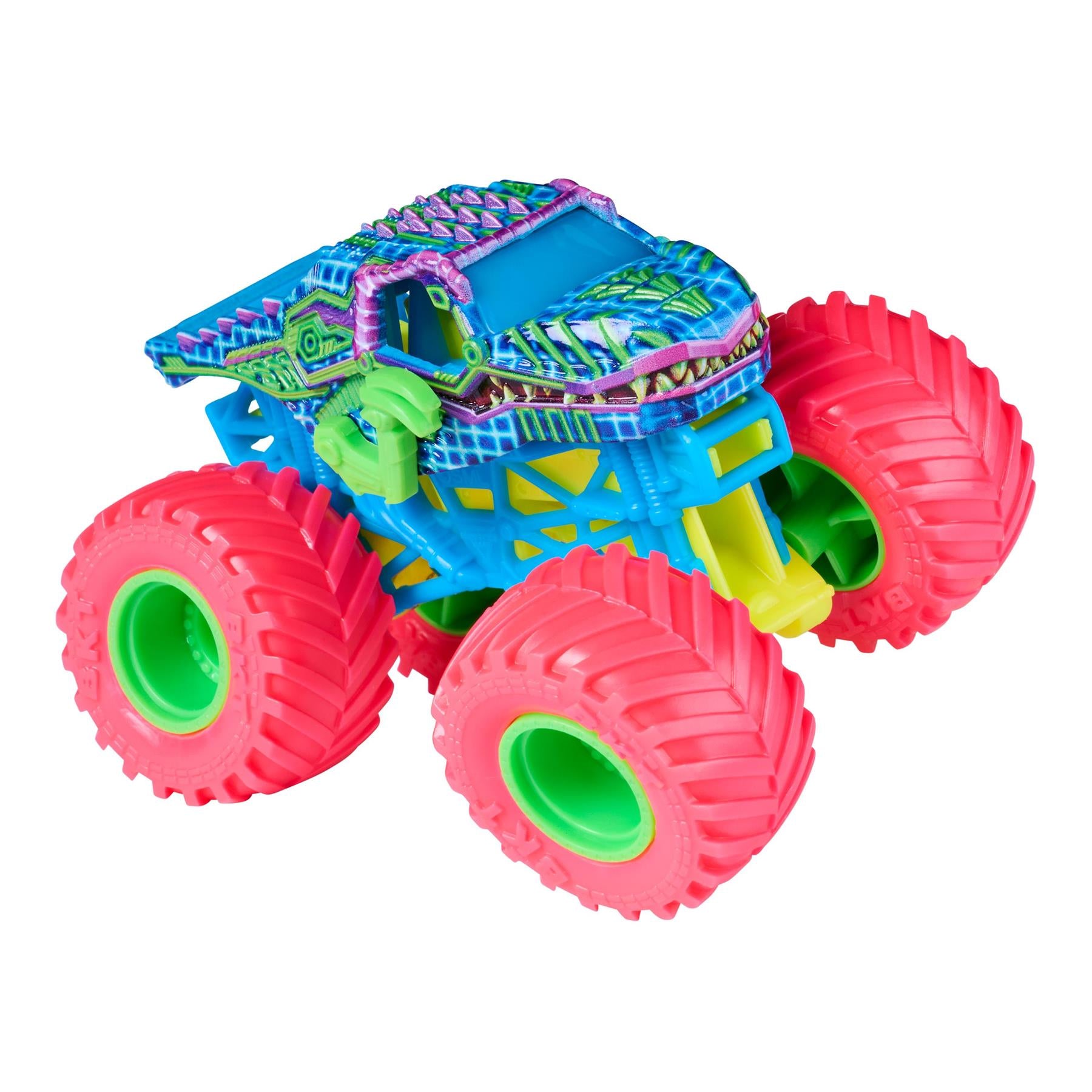 1:64 ThunderROARus Cyberflare Die-cast Action shot