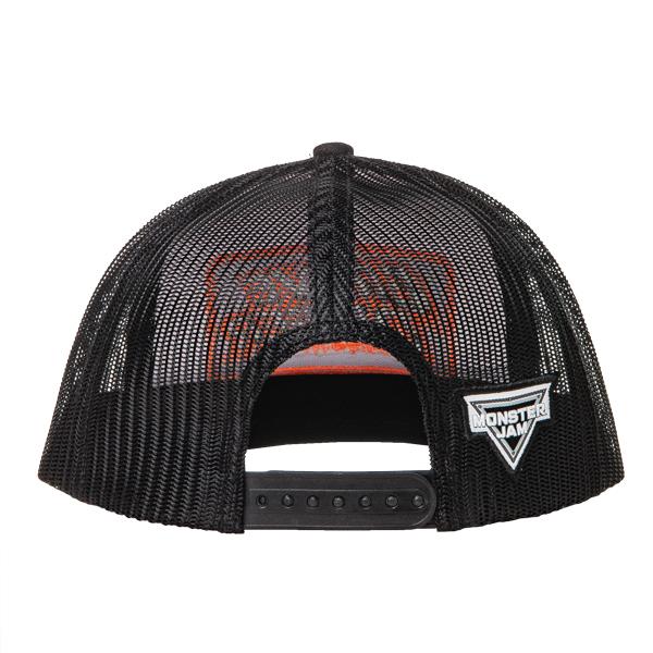 Grave Digger Embroidered Patch Orange Rope Hat – Official Monster
