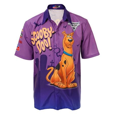 Scooby-Doo Driver Shirt in Purple