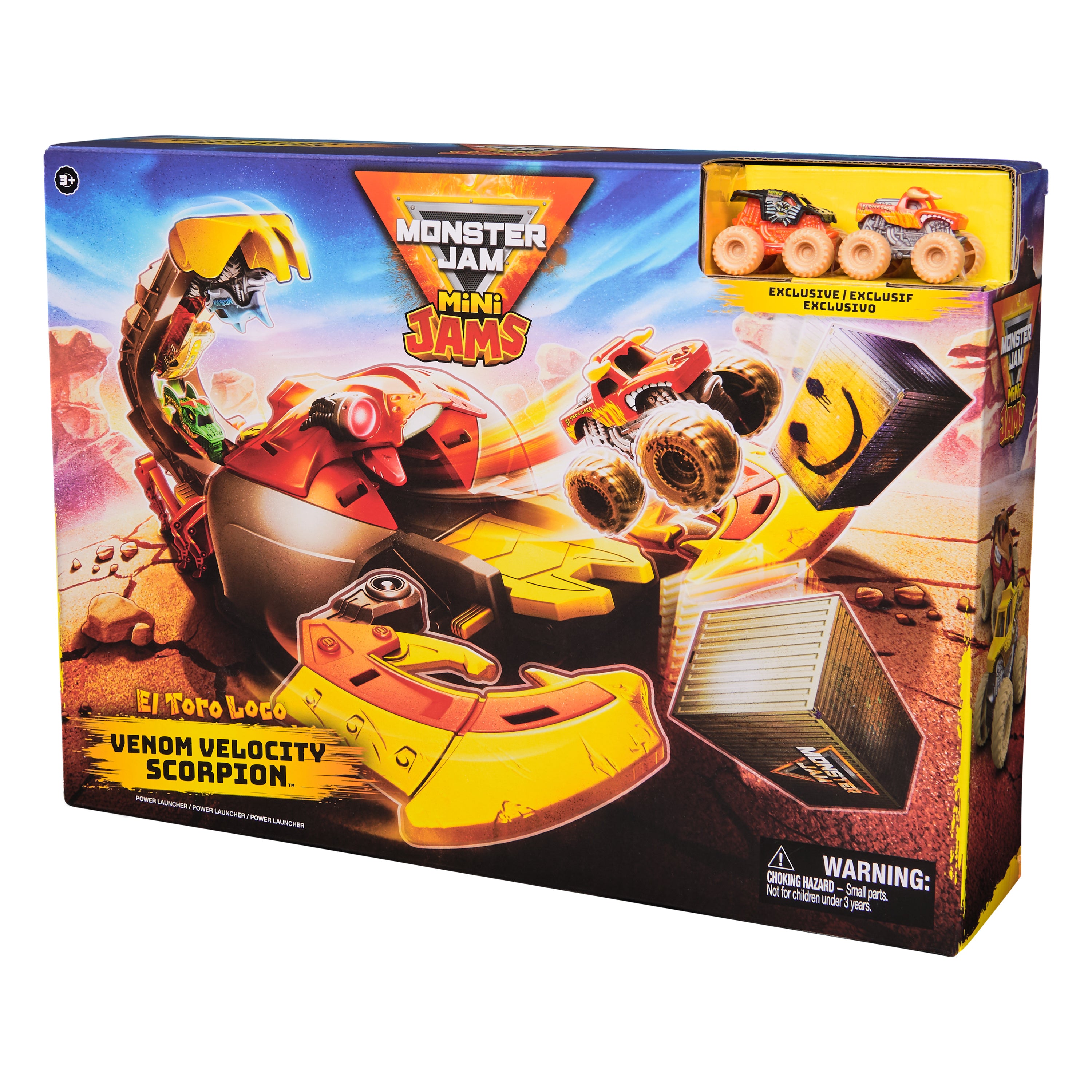 Monster Jam Mini Jams El Toro Loco Venom Velocity Scorpion